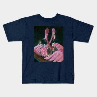 Flamingos Kids T-Shirt